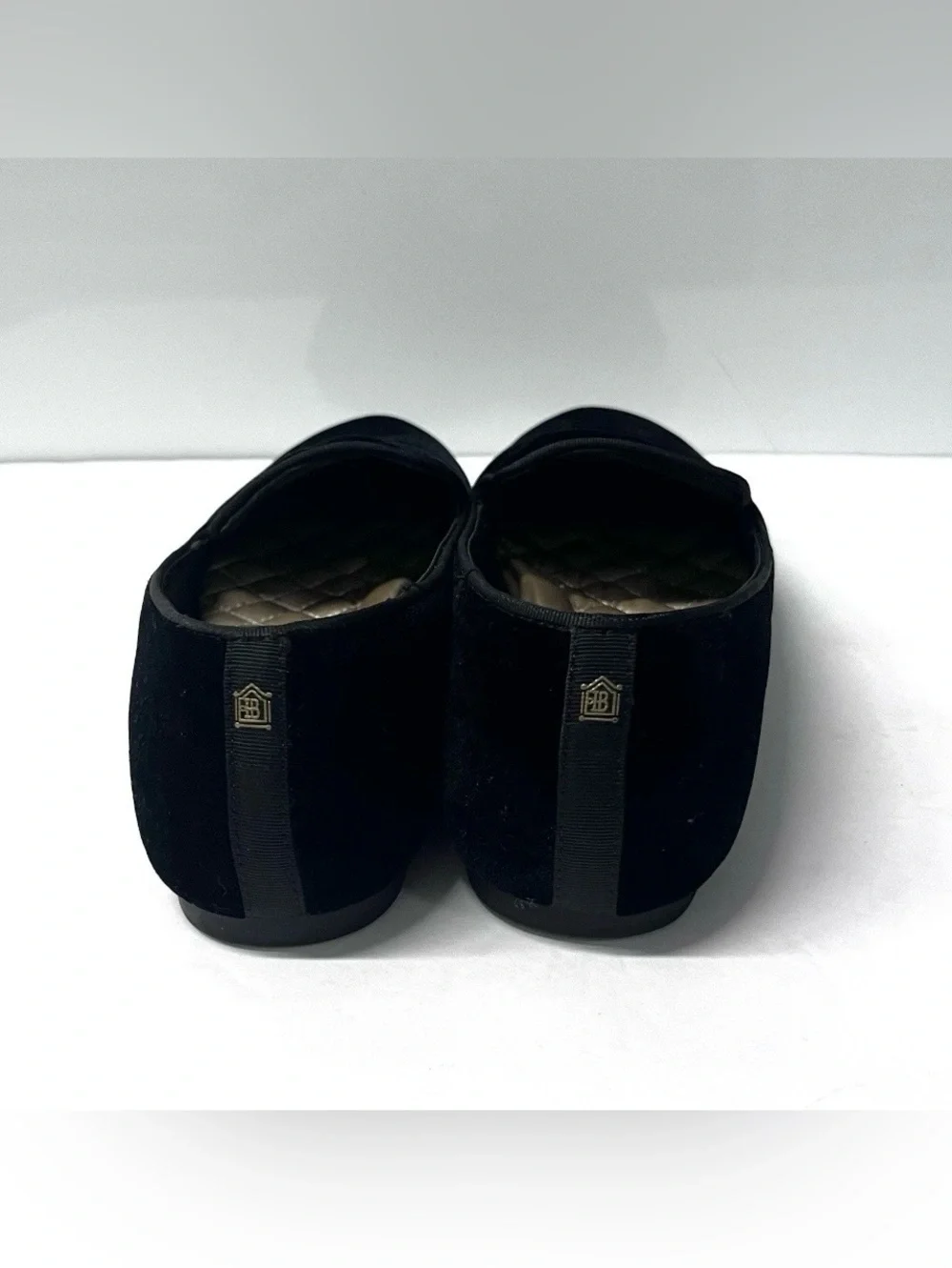 Birdies The Starling Loafers Women’s Size 7.5 black velvet flat shoes
